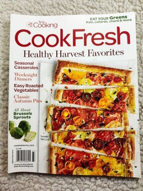 CookFresh Magazine Fall 2015 Healthy Harvest Favorites Recipes Food Cooking